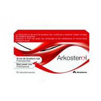 ARKOSTEROL REGULA COLESTEROL LEVADURA ARROZ ROJO 60 CAPS