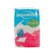 PROTECTOR DE CAMA ABSORBENTE INCONTINENCIA ORINA 60 X 90 25 U
