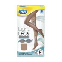 DR SCHOLL LIGHT LEGS MEDIAS DE COMPRESION 20 DEN T-L COLOR CARNE