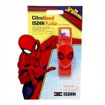 CITROBAND ISDIN KIDS + UV TESTER PULSERA CITRONELA ANTI MOSQUITOS SPIDERMAN
