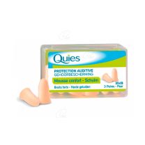 QUIES TAPONES OIDOS GOMA 6 U