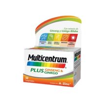 MULTICENTRUM PLUS GINSENG Y GINKGO 30 COMP