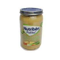 NUTRIBEN CREMA DE PATATA PUERRO Y ZANAHORIA POTITOS 235 G
