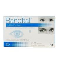 BAÑOFTAL TOALLITA OCULAR ESTERIL 20 TOALLITAS