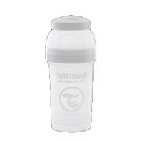 Twistshake Biberón Anticólico 180ml Blanco