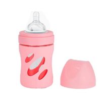 Twistshake Biberón Anticólico 180ml pastel Rosa