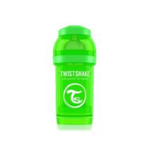 Twistshake Biberón Anticólico Verde 180ml