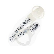 Clip Chupete Twistshake Blanco