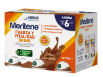 MERITENE FUERZA Y VITALIDAD DRINK CHOCOLATE 6x125mL