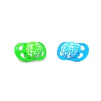 Twistshake Chupete Azul y Verde 0-6m 2 unidades