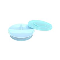Plato dividido Azul pastel - Twistshake