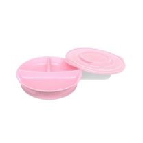 Plato dividido Rosa pastel - Twistshake