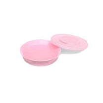 Plato Pastel Rosa Twistshake 6+m - Twistshake