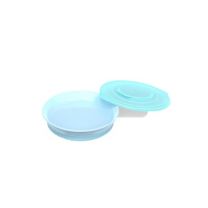 Plato Twistshake Azul pastel