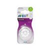 Philips Avent Natural SCF042 - Tetina de flujo lento (paquete de 2)