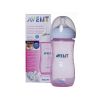 Avent scf 037/17 biberon natural rosa 6m+ anti-colapso 330ml