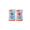 CHUPETE SILICONA NUKETE GENIUS T- 2 PACK 2 U