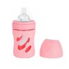 Twistshake Biberón Anticólico 180ml pastel Rosa