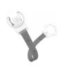 Twistshake Sujetachupete pastel Gris