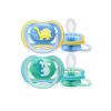 Avent 2 chupetes ultra air deco +18 meses neutro. scf349/21/11