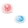 CHUPETE SILICONA AVENT ULTRASOFT DECORADO NIÑO 6-18 MESES