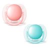 CHUPETE SILICONA AVENT ULTRASOFT LISO 0-6 MESES NIÑO