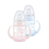 BIBERON SILICONA NUK ENTRENA ROSE AND BLUE 6-18